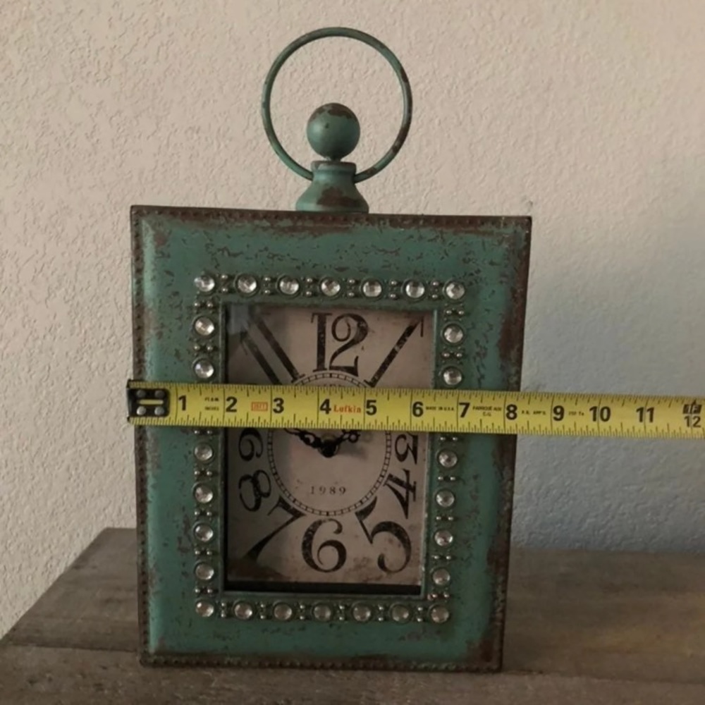 Rustic Sage Clock - Picture 7 of 7